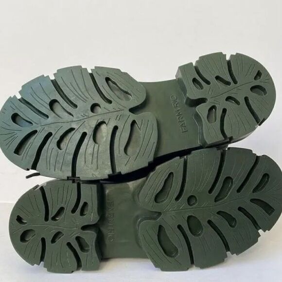 FARM Rio Lug Sole Bootie in Black size US 7M - Picture 6 of 7